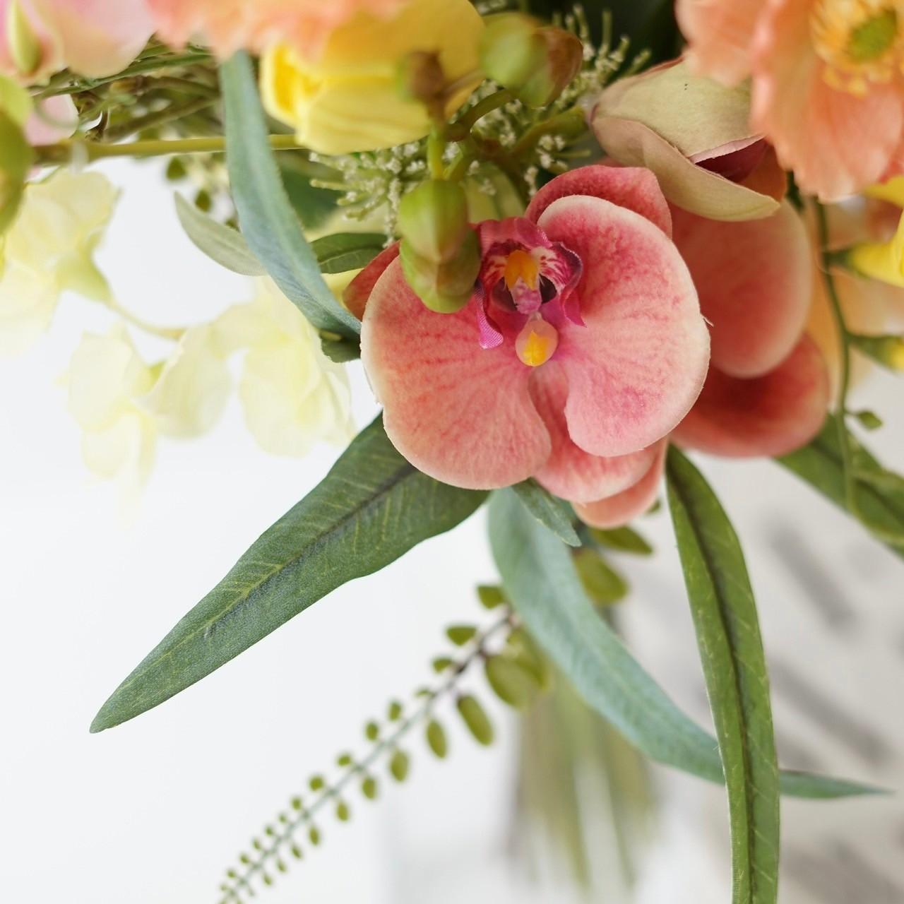 海に映える！トロピカルな上品リゾートブーケ（ブートニア付） | 11枚目